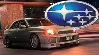 BeamNGDrive Subaru Impreza WRX STI Cinematic Showcase Music Paid [upl. by Lleunamme]