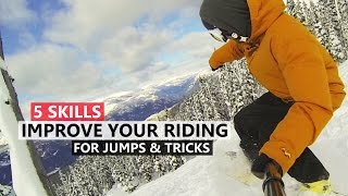 5 Skills to Improve your Riding for Jumps and Tricks [upl. by Waldo366]