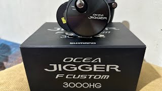 Ocea jigger f custom 3000hg goodcatch fishing buddy manila [upl. by Combs]