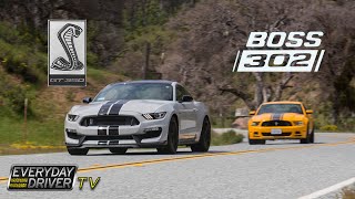 Shelby GT350 vs Boss 302  The Best Mustang  TV Season 1 Ep 5  Everyday Driver [upl. by Viddah183]