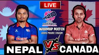 NEPAL VS CANADA  T20 WORLDCUP 2024 WARMUP MATCH  ANALYSIS [upl. by Nyllek]