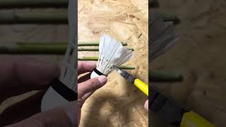 Bamboo arrow production process [upl. by Anelet]