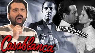 CASABLANCA IS A BEAUTIFUL CLASSIC Movie Reaction First Time Watching [upl. by Anyr790]