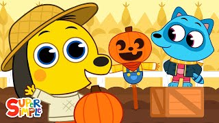 Were Going To The Pumpkin Patch  Kids Songs  Super Simple Songs [upl. by Gemina160]