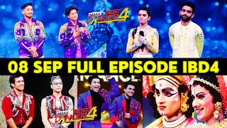 08 September 2024 Full Episode Indias Best Dancer 4  All Contestants Scoring Today in IBD Season 4 [upl. by Arrol]