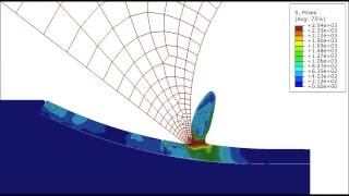 micromilling simulation of hardened steel using Abaqusavi [upl. by Renaldo137]