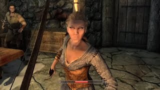 The Evil Lady In Riverwood Trader Skyrim [upl. by Aicilihp]