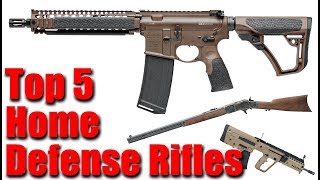 Top 5 Rifles For Home Defense [upl. by Hareehat880]