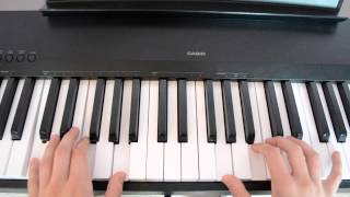 How To Play Haken  Atlas Stone  Piano Intro [upl. by Scotti]