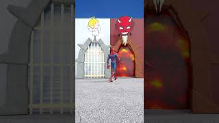 Does Spiderman Deserve To Go To Heaven Or Go Down Hell gta shorts [upl. by Nett965]