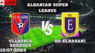 Vllaznia Shkodër VS KS Elbasani Live Match Today Score En Vivo Albanian Super League 2024 [upl. by Worthington740]