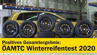 ÖAMTC Winterreifentest 2020 – 28 Reifen im Test  ÖAMTC [upl. by Eimorej149]