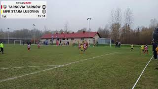 TARNOVIA TARNÓW vs MFK Stara Lubovna  11112024 [upl. by Ahsiekram]