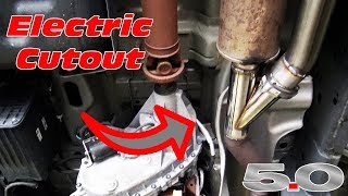 50L F150 Electric Cutout Exhaust Install [upl. by Palm]