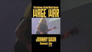 Wage War  Johnny Cash  10•2•24  The Andrew J Brady Music Center  Cincinnati Ohio WageWar [upl. by Bohannon]