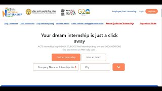 Register on AICTE Virtual Internship Portal PartI [upl. by Cowie704]