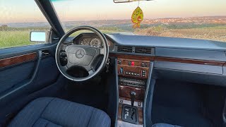 Mercedes 300CE24 Hot Start  Revs [upl. by Noell823]