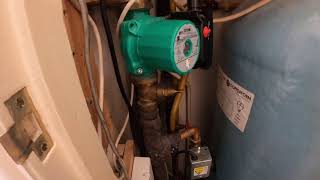 Central heating pump replacement plumbers life [upl. by Redneval278]