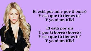 Shakira  Loca Spanish version ft El Cata LyricsLetra [upl. by Yrrehs]