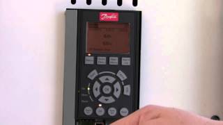 VFD training Danfoss FC102 VFD NHA tutorial Variable Frequency Drive Operation of Keypadwmv [upl. by Emya55]