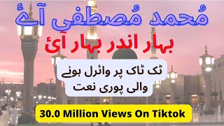 Muhammad mustafa aye bahar andar bahar aayi  Full naat by Muhammad Zaheer  Rm Zaheer official [upl. by Alarick26]