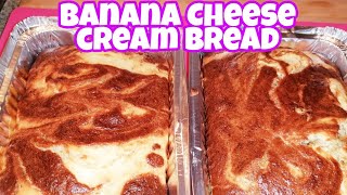 BANANA CREAM CHEESE BREAD [upl. by Halette]