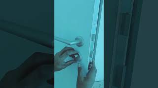 Door lock installation❗❗❗ [upl. by Renaxela]