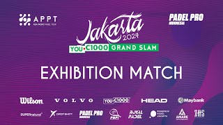 APPT YOUC1000  JAKARTA GRAND SLAM 2024 EXHIBITION MATCH [upl. by Riggins754]