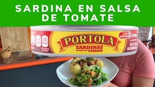 Guiso de Sardina en Salsa de Tomate fácil y rápido [upl. by Shanie]