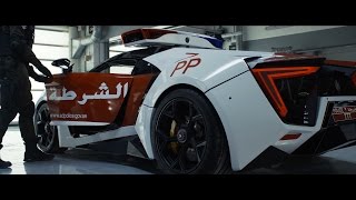 Abu Dhabi Police  Introducing the Lykan Hypersport 4K [upl. by Enohsal]