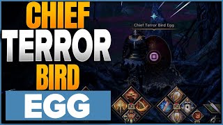 How To Get The Chief Terror Bird Egg In Throne amp Liberty [upl. by Llehsyt349]