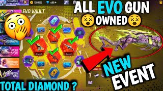 New Evo Vault Event Evo M1014 amp Evo Groza Skin  Evo Vault se m10 Skin mein kitna diamond lagega [upl. by Sandye666]