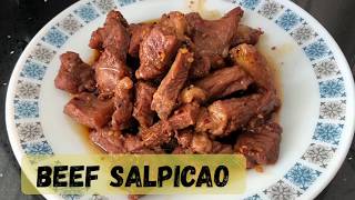 How to cook Salpicao Beef  How to cook Beef Salpicao [upl. by Nottarts]