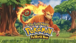 CAPTURING THE LEGENDARY FIRE MONKEY POKEMON 🔥 PALWORLD [upl. by Quinlan]