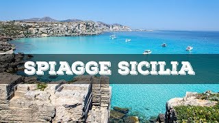 Top 10 spiagge più belle della Sicilia [upl. by Sacrod]