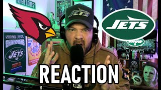 JETS vs CARDINALS REACTION 111024 Why I HATE the JETS [upl. by Bakemeier]