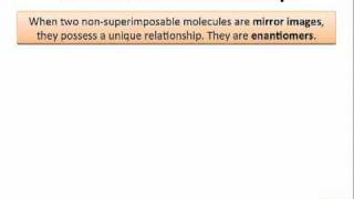 OChem 7 Enantiomers amp Diastereomers [upl. by Tega153]