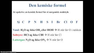 Uorganiske molekyler navngivning [upl. by Ekalb537]