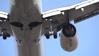 Whip crack sound from 737 wake turbulence [upl. by Rednasela607]