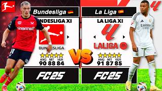 FC Bundesliga 🇩🇪 vs FC La Liga 🇪🇸 in FC 25 👀⚽️ Ligen Duell [upl. by Yrac965]