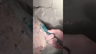 How to use tanking slurry to stop damp coming through [upl. by Idnew261]