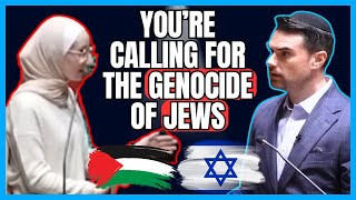 Ben Shapiro BLASTS ProHamas OXFORD Student quotYoure Calling For Genocide Of Jewsquot [upl. by Erdnad834]