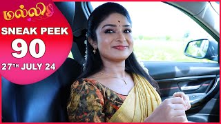 Malli Serial  EP 90 Sneak Peek  27th July 2024  Nikitha  Vijay  Saregama TV Shows Tamil [upl. by Casanova]