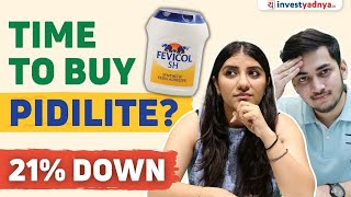 Pidilite Stock Down By 21 Time to buy  Pidilite industries analysis [upl. by Burke989]