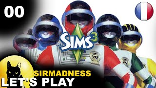 FR  LES SIMS 3 vs SirMadness  La Vraie vie des Bioman  Ep 00  Creation de Perso  🦸‍♂️ [upl. by Afrikah562]