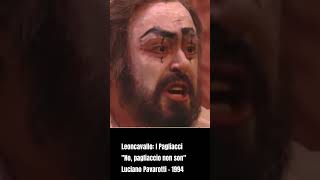 whodiditbetter lucianopavarotti vs placidodomingo pagliacci No pagliacco non son opera tenor [upl. by Checani]