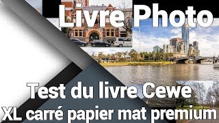 Le livre photo Cewe  Présentation  Test  Avis  Review [upl. by Dita]