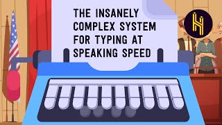 How Stenographers Type at 300 Words Per Minute [upl. by Cirnek]