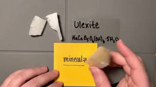 Minerals  Borates  Ulexite [upl. by Stanhope815]