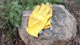 560 73 Bucks giver Warm Weather Work Gloves Part 6 outdoors 4K [upl. by Nohs]